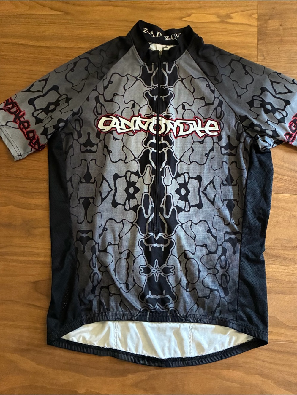 Cannondale Men’s Gray Patterned Cycling Jersey